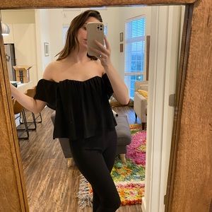 Honey Belle Off the Shoulder Top